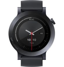 Умные часы CMF Watch 3 Pro темно-серый, черный силиконовый ремешок