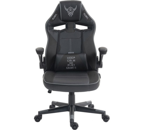Игровое геймерское кресло FLOKY Asgard Black черный