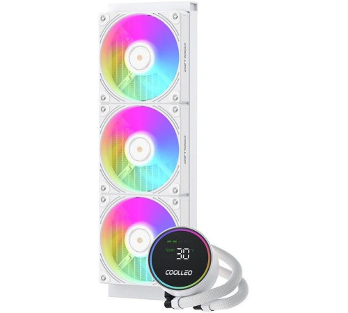 Система жидкостного охлаждения для процессора Coolleo DIG-360-WH