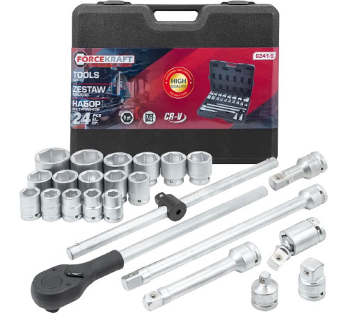 Универсальный набор инструментов ForceKraft FK-6241-5 64497