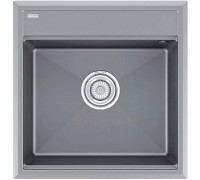 Кухонная мойка Paulmark Stepia-500 PM115051-GRM серый металлик