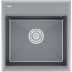 Кухонная мойка Paulmark Stepia-500 PM115051-GRM серый металлик