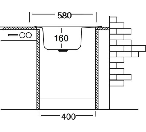 Кухонная мойка КромРус EC-296-D