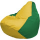 Кресло-мешок Flagman Груша Макси Г2.1-262 зеленый/желтый