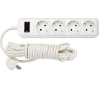 Удлинитель Bylectrica У16-327 5 м, белый