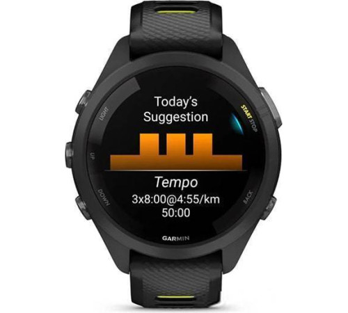Умные часы Garmin Forerunner 265S черный/желтый