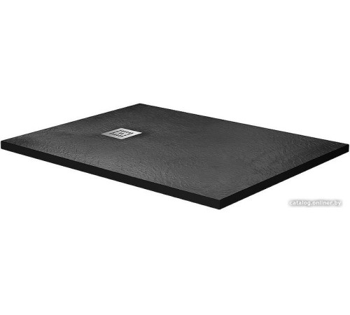 Душевой поддон BelBagno TRAY-MR-UNO-AH-120/90-35-NERO-CR 120x90