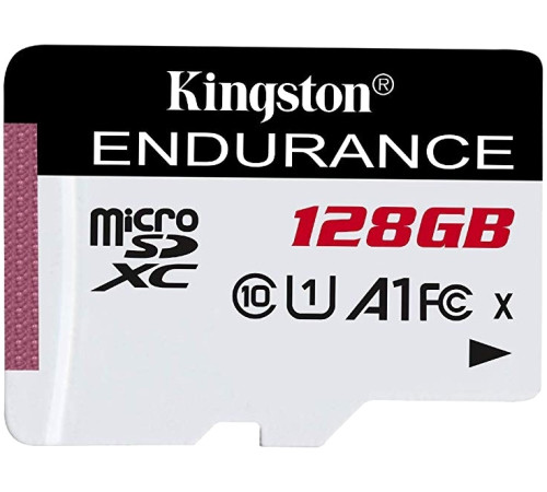 Карта памяти Kingston High Endurance microSDXC 128GB