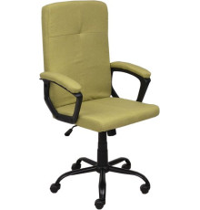 Офисное кресло AksHome Mark Chrome ткань, светло-зеленый