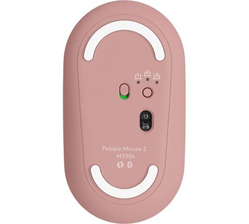 Мышь Logitech Pebble Mouse 2 M350s розовый