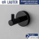 Набор аксессуаров для ванной Lauter 21SH72062 + 21SH72092 + 21SH72102 Matt Black, 3 предмета