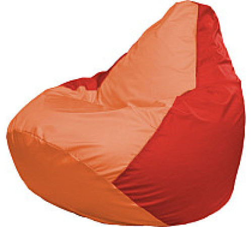 Кресло-мешок Flagman Груша Супер Мега 4XL Г5.1-217 оранжевый/красный