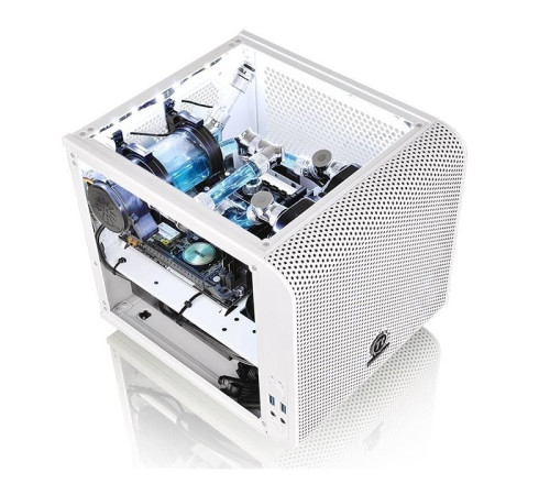 Корпус Thermaltake Core V1 Snow Edition [CA-1B8-00S6WN-01]