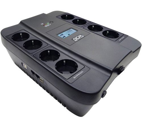 Источник бесперебойного питания Powercom Spider SPD-750U LCD USB