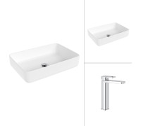 Умывальник Lauter 21487-50 + Cascade 21СК0655C