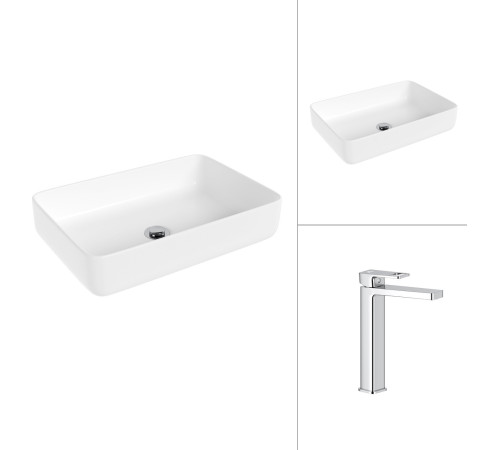 Умывальник Lauter 21487-50 + Cascade 21СК0655C