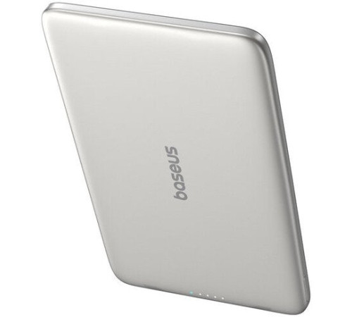 Внешний аккумулятор Baseus PicoGo AM41 Ultra-Slim Magnetic Power Bank 5000mAh титановый