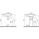 Умывальник Vitra S20 55x46 [5502B003-0001]