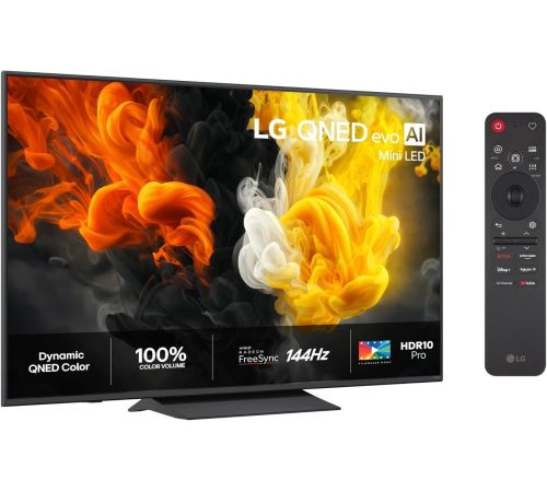 MiniLED телевизор LG QNED evo AI QNED83 55QNED83B6A