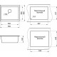 Кухонная мойка Granula GR-5551 арктик