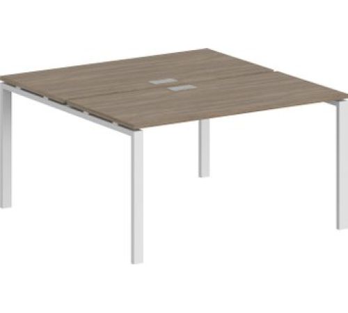 Стол Norden 120x143.8x75 SG.244.OD.63.WH белый/дуб темный