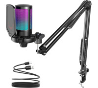 Проводной микрофон FIFINE A6T черный