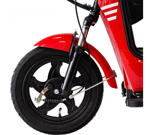 Электровелосипед Yakama S2 красный