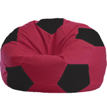 Кресло-мешок Flagman Мяч Стандарт М1.1-299 бордовый/черный