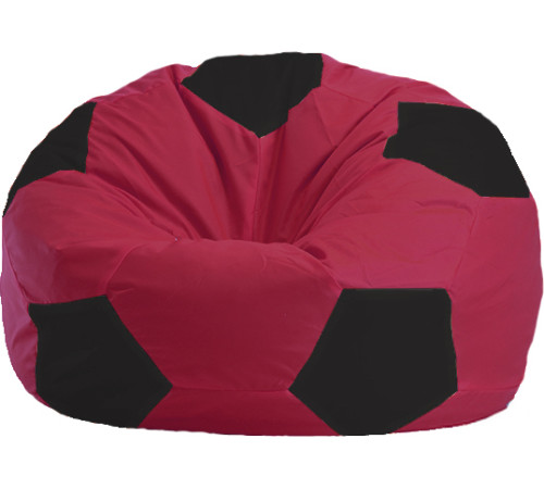 Кресло-мешок Flagman Мяч Стандарт М1.1-299 бордовый/черный