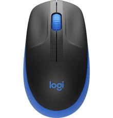 Мышь Logitech M190 черный/синий