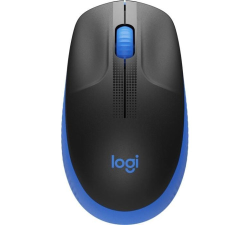 Мышь Logitech M190 черный/синий