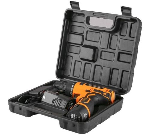 Дрель-шуруповерт Deko Banger SET 3 063-4130 с 2-мя АКБ, кейс