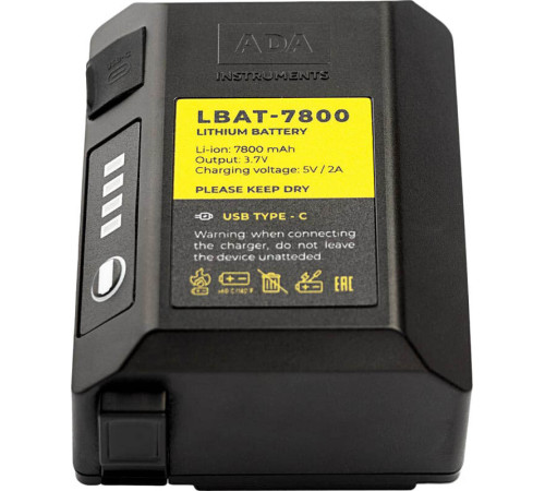 Аккумулятор ADA Instruments LBAT-7800 A00700 3.7В/7.8 Ач
