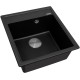 Кухонная мойка ZorG Rock 46 Premium black metallic