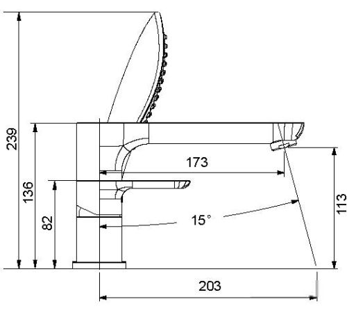 Смеситель Gappo G1148
