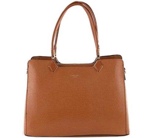 Женская сумка David Jones 823-CM6745-CGN коньячный