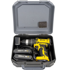 Дрель-шуруповерт Edon AD-18M с 2-мя АКБ, кейс, оснастка