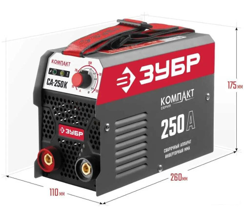 Сварочный инвертор Зубр Мастер СА-250К