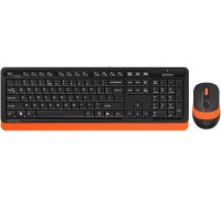 Клавиатура + мышь A4Tech Fstyler FG1010 черный/оранжевый