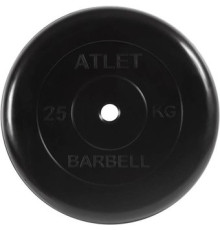 Диск MB Barbell Атлет 26 мм 1x25 кг
