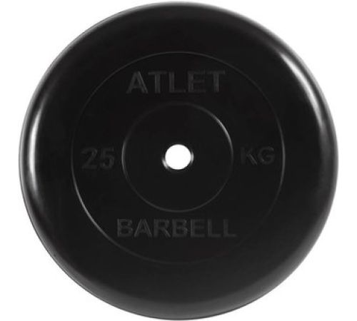 Диск MB Barbell Атлет 26 мм 1x25 кг