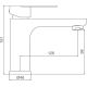 Смеситель FRAP F10806-9