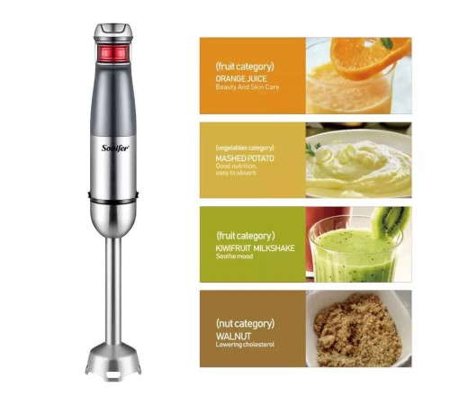 Погружной блендер Sonifer SF-8093 красный