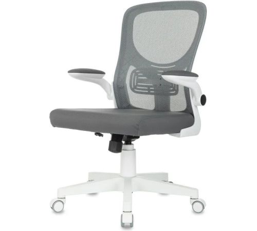 Офисное кресло Бюрократ Aster N-W TW-04 темно-серый, сетка/ткань