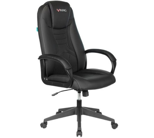 Игровое геймерское кресло Zombie Viking 8 искусственная кожа черный