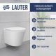 Унитаз подвесной Lauter Longer 2110822 + Breez 21GN7071CH