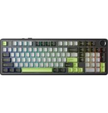 Клавиатура AULA F99 Pro черный/белый/зеленый, Leobog Star Vector