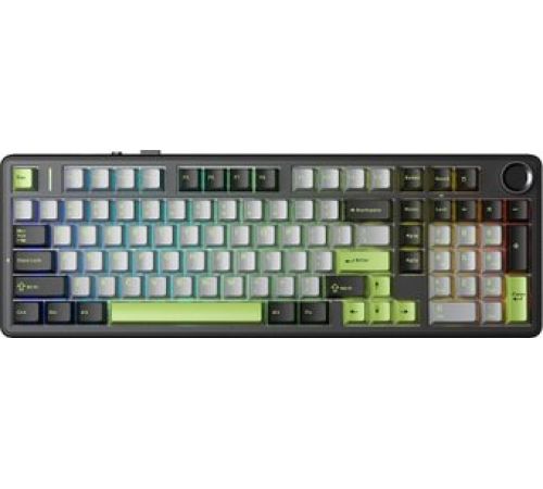 Клавиатура AULA F99 Pro черный/белый/зеленый, Leobog Star Vector