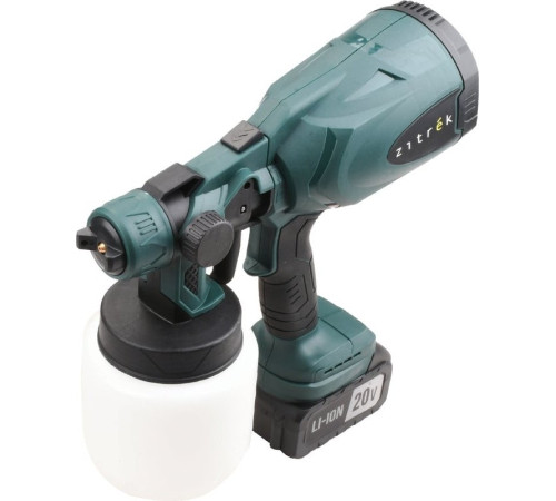 Краскораспылитель Zitrek ZKSG 20 Li 085-1030 с 1-им АКБ