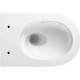Унитаз подвесной Berges Wasserhaus Tornas Rimless + Visam Slim 525 EX-043409 с кнопкой, с сиденьем